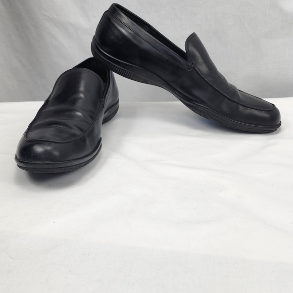 Prada Black Leather Loafers (1102) Men's Prada Size 8 US 9 - Picture 10 of 10